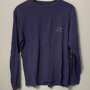 Blue vineyard vines long sleeve T shirt.